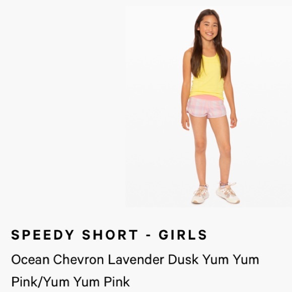 Ivivva by Lululemon “Speedy” shorts size 8 - Picture 4 of 4